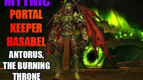 "Portal Keeper Hasabel" Mythic Guardian Druid PoV
