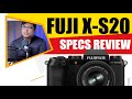 Fujifilm X-S20 Review (Specs) and Features