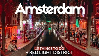 AMSTERDAM Travel Guide | 15 top things to do + Red Light District screenshot 5