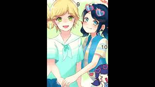 Miraculous Ladybug 🐞! Marinette & Adrien couple. Love 💗 age gap