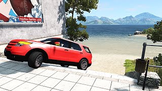 Cars vs Stairs – BeamNG.Drive