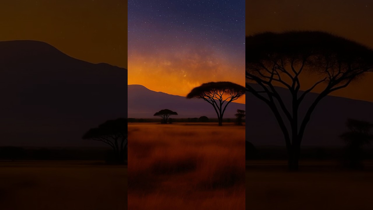 What happens the night Africa touches the stars? 🌍✨