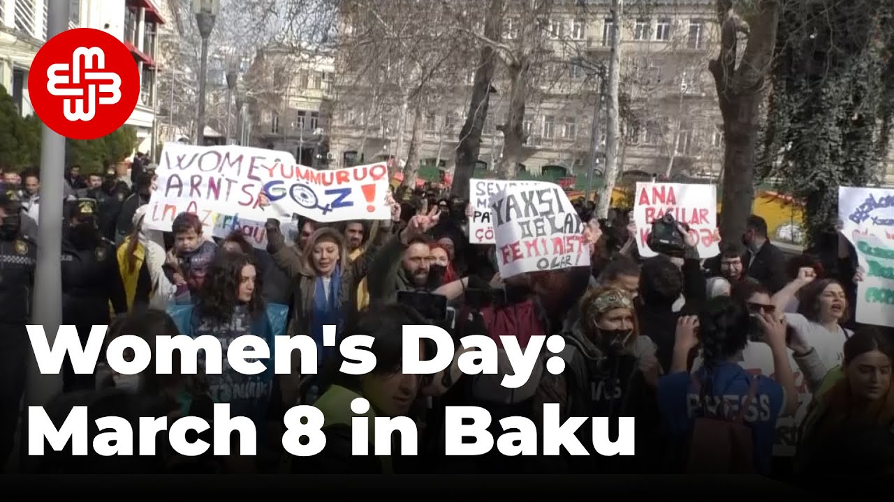 2022 International Women’s Day parade in Baku | Meydan TV English