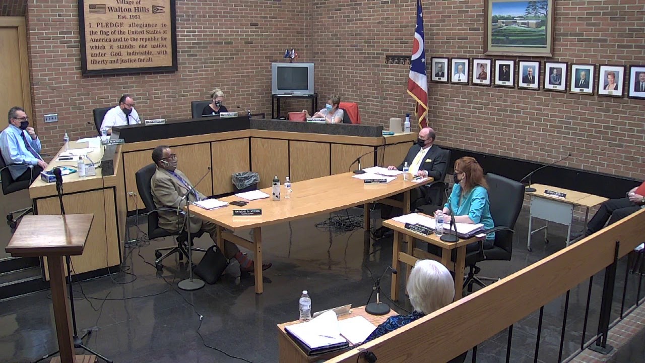 5/18 - Village of Walton Hills - Public Hearing Followed by Regular Council Meeting