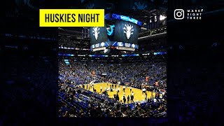 Huskies night: raptors vs new york knicks