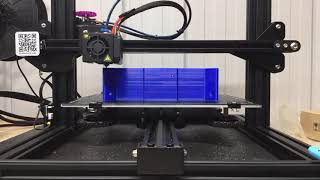 Flask Side Timelapse. 3D Printing a pattern to cast a flask for moulding sand in the home foundry.