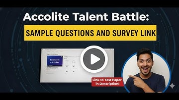 Bounteous × Accolite Survey Link Received | Sample Coding Questions | Talent Titan | 2025 & 2026