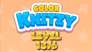 Color Knitzy Level 1376 Full Walkthrough & Puzzle Solution