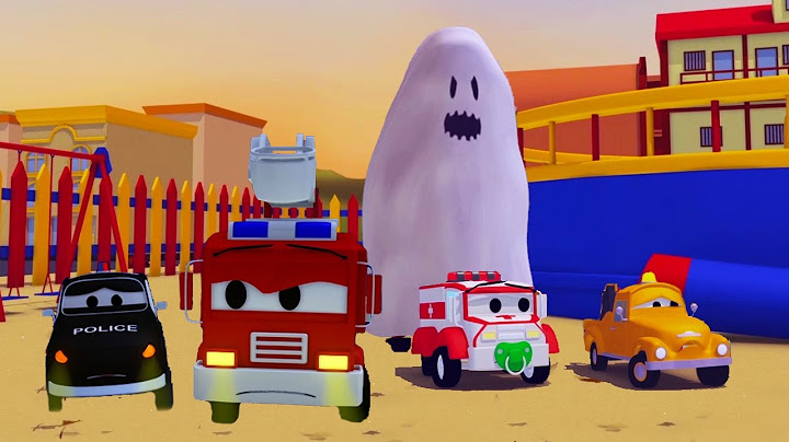 Các bé bị dọa ma trong dịp lễ Halloween đặc biệt ở thành phố xe - Đội xe tuần tra 🚓