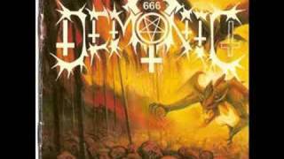 Demonic...His Eyes Burn Hate  (W/Lyrics)