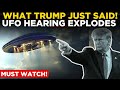 US NEWS LIVE | Congress Hearing On UFO | Trump's Admin Shocking Revelation On UFO Files