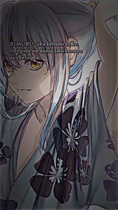 RIMURU😄 JJ RIMURU TEMPEST DJ Already  gone slow trap #jedagjedug #anime #rimurutempest #shorts