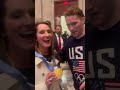 We met Team USA! 🇺🇸🥇🦅