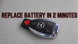 Mercedes Benz Key Fob Battery Change  How To DIY Learning Tutorials