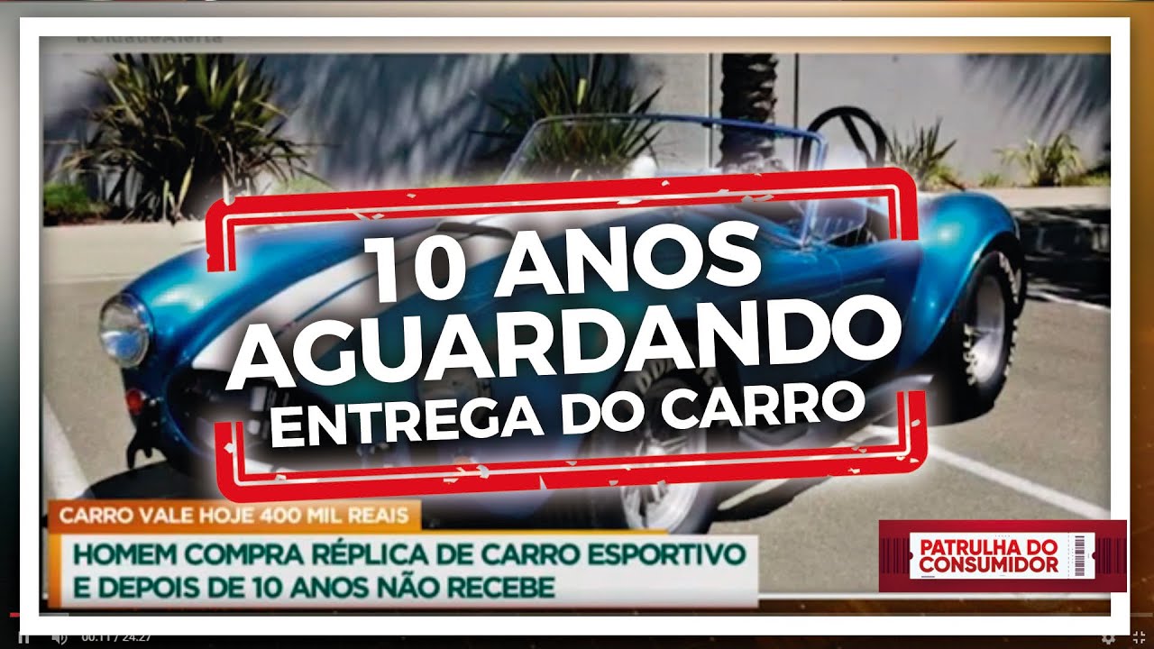 COBRA VENDIDO EM 2011: SÓ COM A PATRULHA PARA RECEBER.