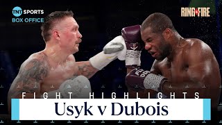 Oleksandr Usyk v Daniel Dubois Fight Highlights 🔥 #FuryUsyk | #RingOfFire screenshot 5