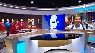 El nadador Hassan Baraka reportero desde Qatar 2022 de los informativos de Al Aoula