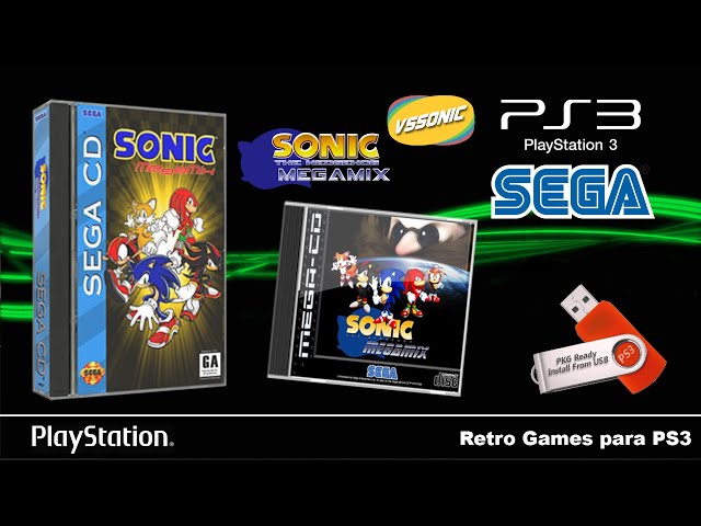 Sonic MegaMix (Hack) SEGA DVD ISO Opl PS em 2023