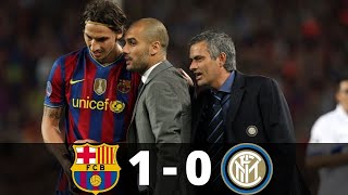 Barcelona vs Inter Milan 1-0 UCL Semi Final 2009/2010  All Goals & Full Match Highlights