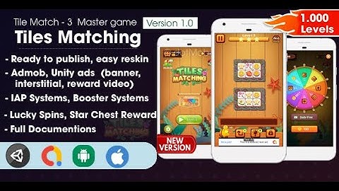 Tiles Matching - Unity Complete Project