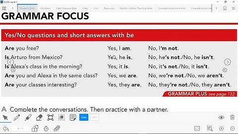 Unit 1B Explanation Interchange Fifth Edition Level 1  - Erick