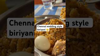 Chennai wedding style biriyani #chennaibiriyani #food #couple #india #foodie # #movie #love