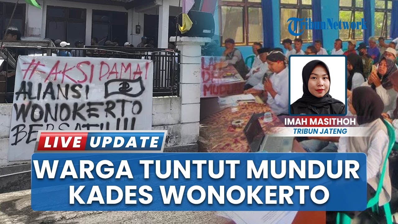 Wonosobo Memanas Warga yang Geram Tuntut Kades Wonokerto Mundur, Diduga Selewengkan Dana & Aset