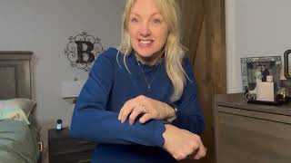 Sweater in multiple colors and sizes, soft and stretchy! #gracekarin #layeringfashion #amazon screenshot 4