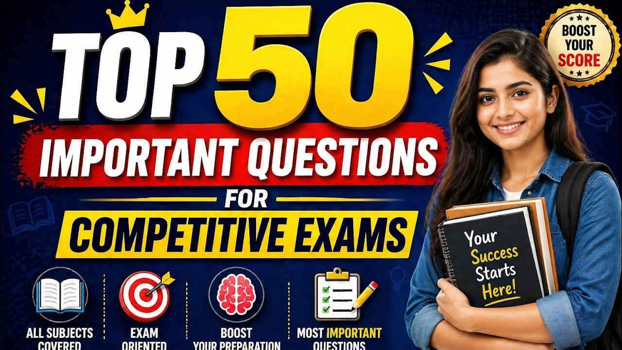 Top 50 important questions for competitive exams #computerbasics # ...