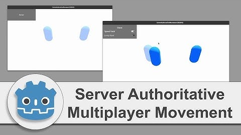 Server Authoritative Multiplayer Movement with Godot 4