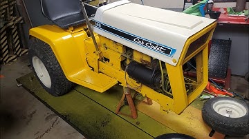 CUB CADET 126 pulling tractor build series pt 1