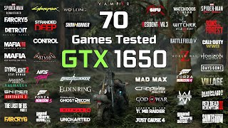 GTX 1650 in 2024 | 70 Games Tested