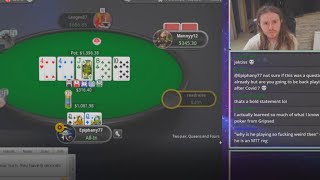 Highstakes Cash Game Live Footage - Huge, Ridiculous Pots at 500z