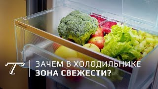 Холодильник: зачем нужна зона свежести?