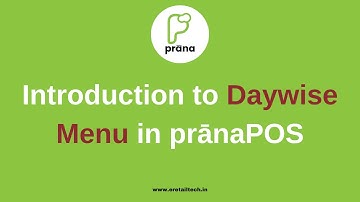 Introduction to Master Excel Upload – Daywise Menu in English| Prana POS Video Tutorial | ECPL