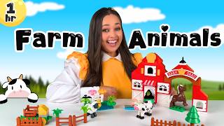 Learn to Talk with Ms Moni - Farm Animal Sounds and First Words for Babies - Baby Learning Videos screenshot 5