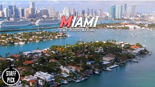 Miami from Above: A Drone Tour- Relaxing Music - 4K Drone Footage