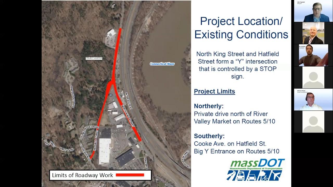 Northampton roundabout construction public information meeting