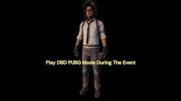 How To Get DBD PUBG Dwight Outfit FOR FREE!