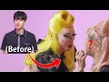 Korean Teens Try Out Drag Queen's Outfit!!!