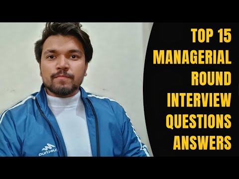 Top 15 Managerial Round Interview Questions-Answers 2022  [English + Hindi] | NitMan Talks