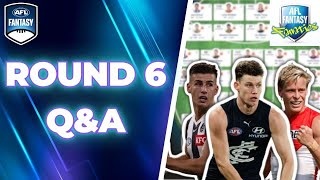 AFL Fantasy Round 6 LIVE Q&A | AFL Fantasy 2024 screenshot 1