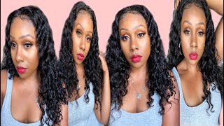 ‍️ NO Frontals Summer 2021  VACATION APPROVED || 5X5 Deep Wave  Closure Wig || NiaWigs