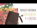 Cómo crear libretas para Traveler's Notebook sin grapadora - TUTORIAL Scrapbook