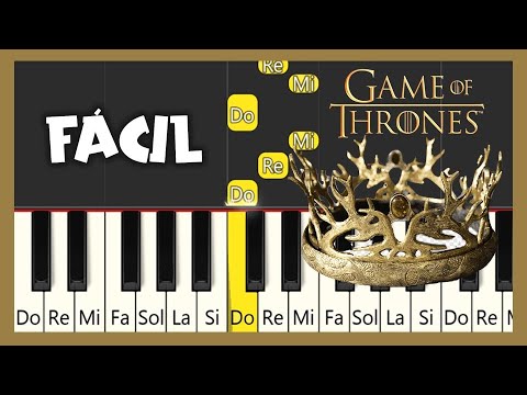 Game of Thrones - PIANO TUTORIAL - PIANO FÁCIL CON NOTAS
