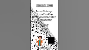 The Silent Mover, Can You Solve This Mind-Bending Riddle? #riddlechallenge  #quiz #brainteaser