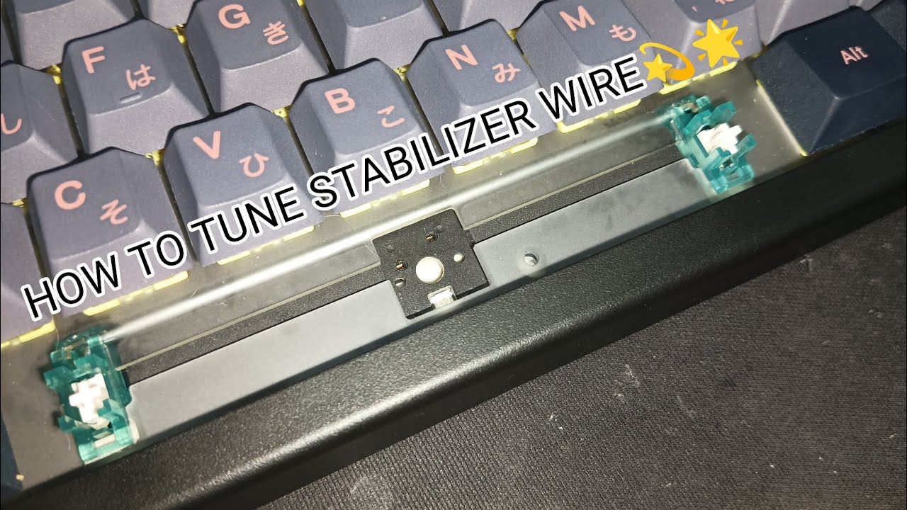 How to tune stabilizer wire YouTube