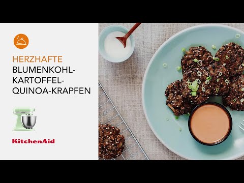 Blumenkohl-Kartoffel-Quinoa-Küchlein
