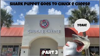SB Movie: Shark Puppet goes to Chuck E. Cheese! (Part 3)