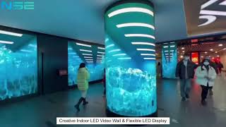 Indoor Creative LED Video Wall & Flexible LED Display Screen-NSE LED screenshot 2